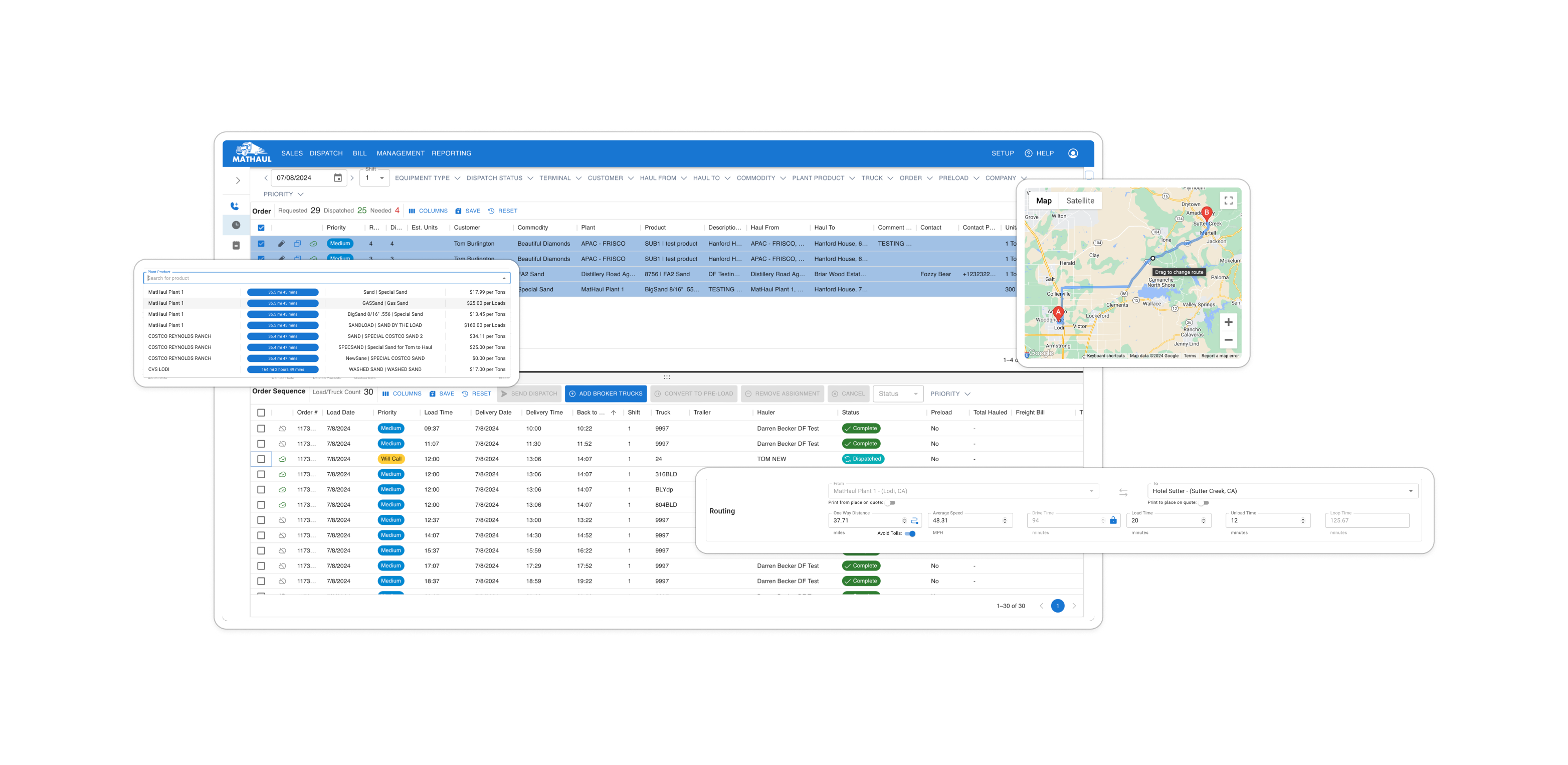 Mathaul application screenshot